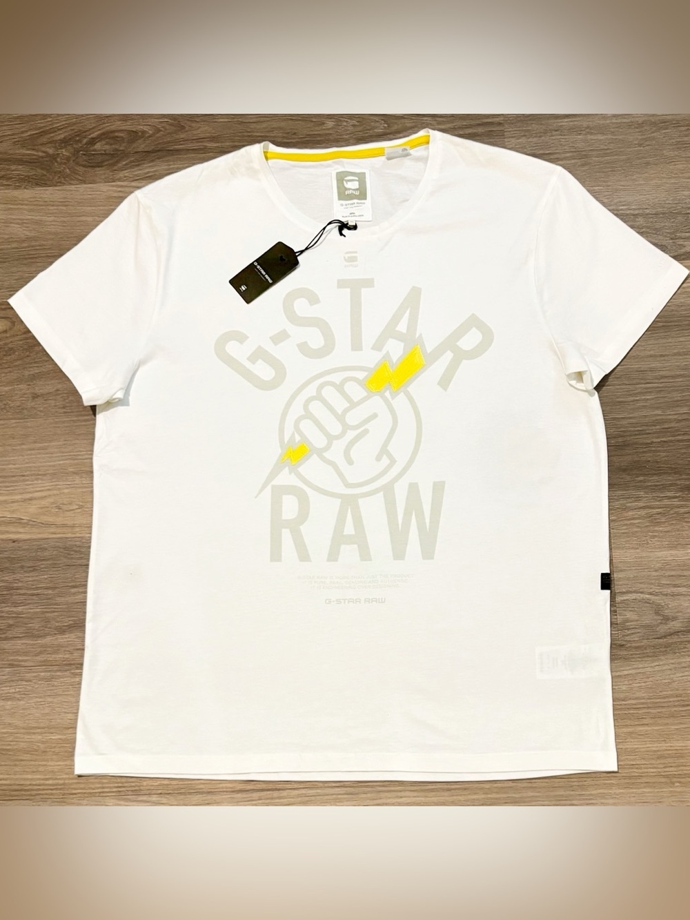 G-Star RAW Men's Logo Crew-Neck Short Sleeve T-Shirt Size XXL New with Tags